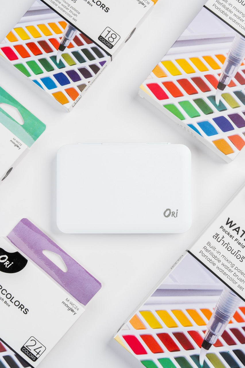 ORI Watercolors – Pocket Field Sketch Box (12 Colors)